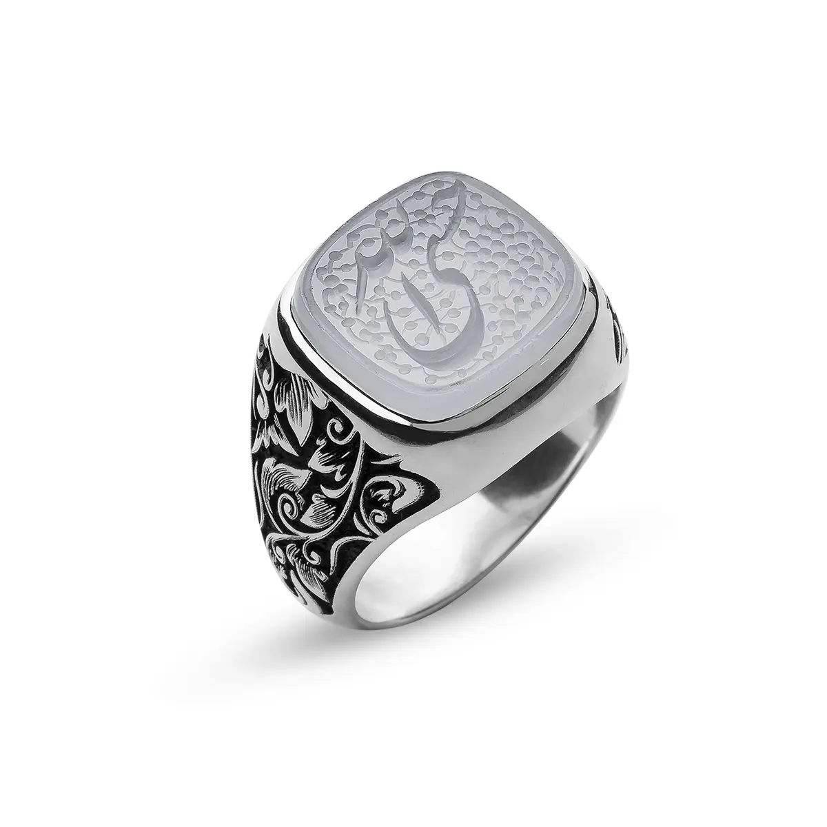 انگشتر نقره منقش به ذکر حسبی الله 295